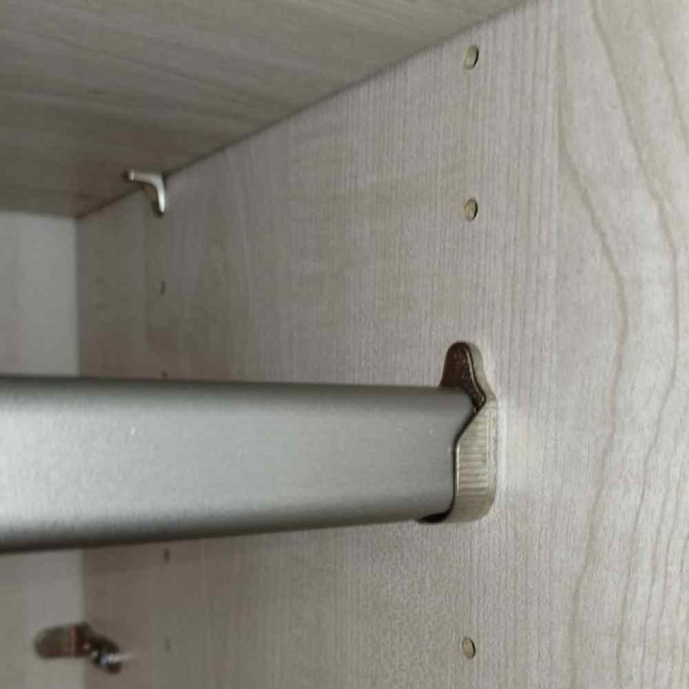 Torino 4 Door Hinged Oak and White Glass Wardrobe 