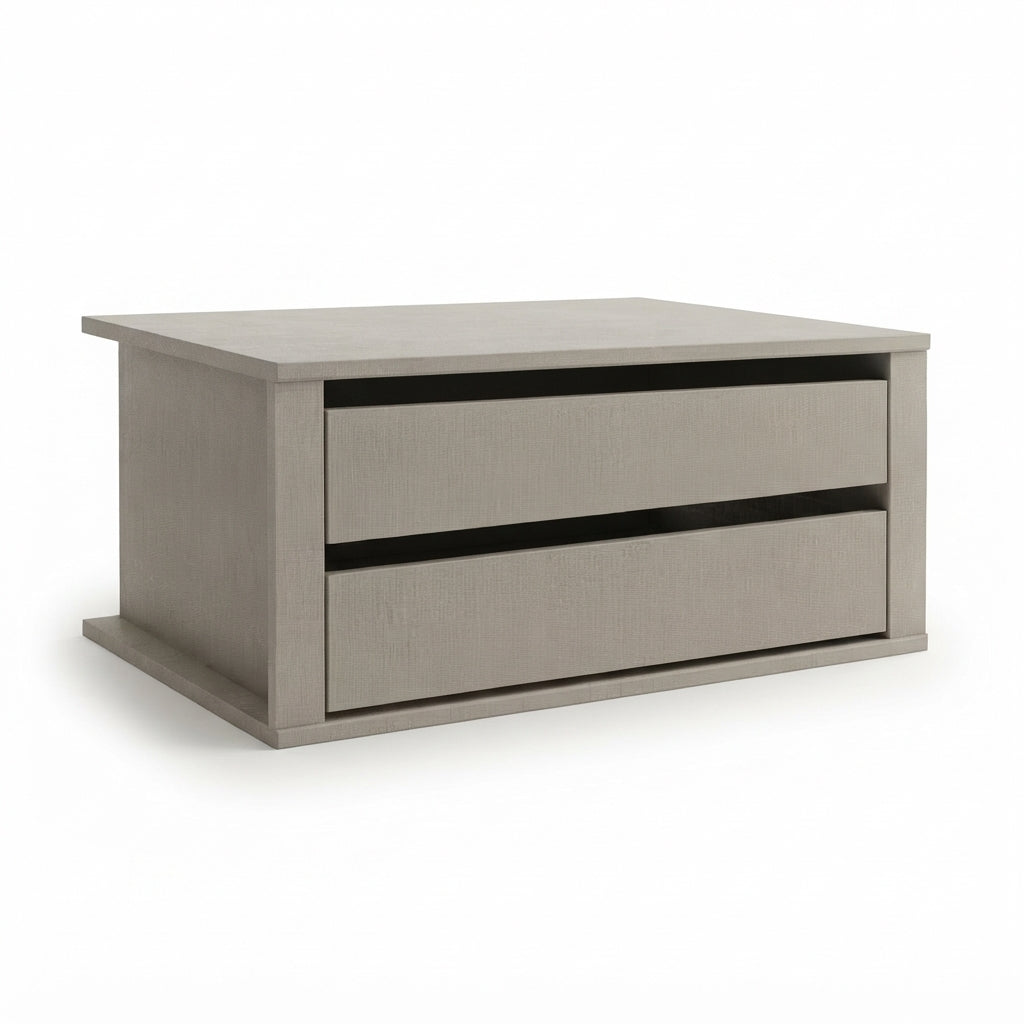 Interior 2 Drawer For Sliding Wardrobe - Extras Black - 9188