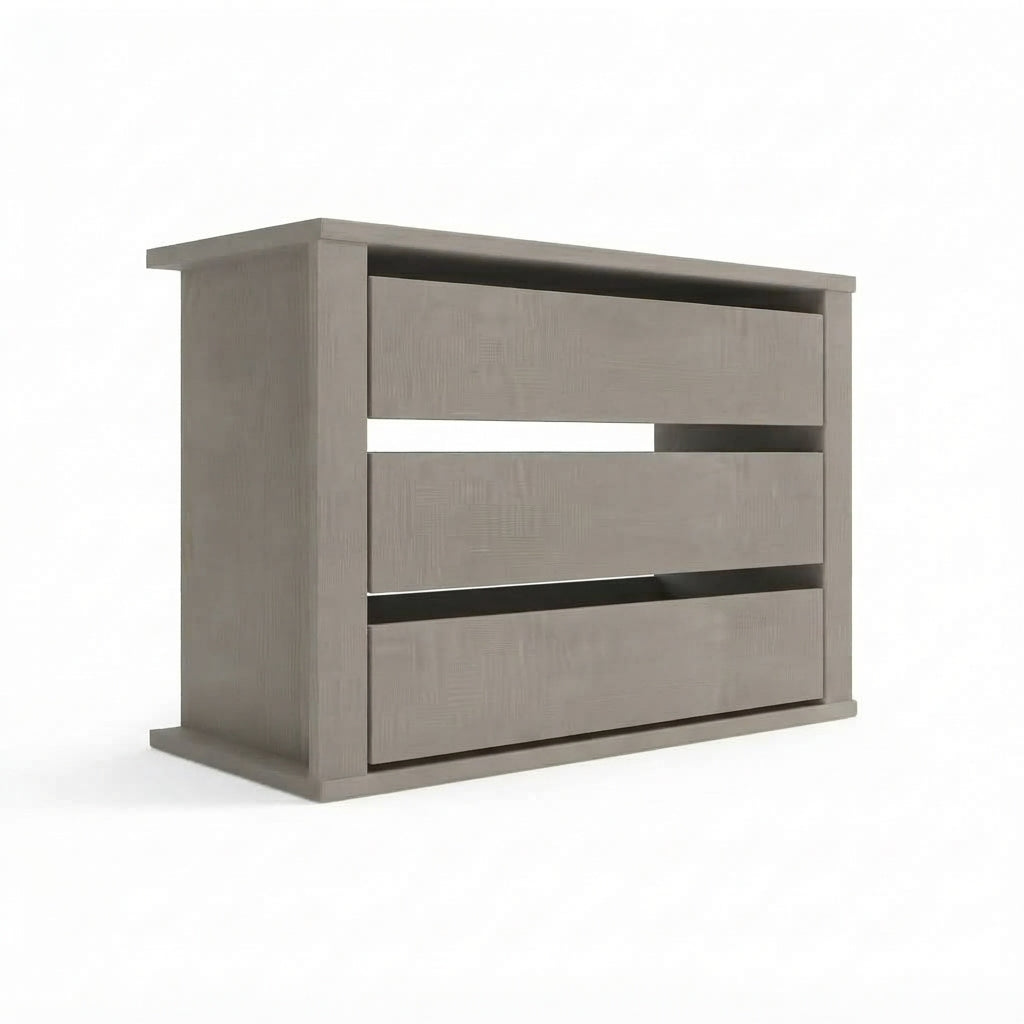 Interior 3 Drawer For Sliding Wardrobe - Extras Black - 9S88