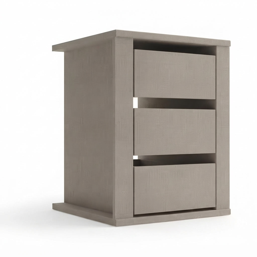 Interior 3 Drawer For Sliding Wardrobe - Extras Black - 9S86