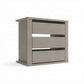 Interior 3 Drawer For Sliding Wardrobe - Extras Black - 9S87