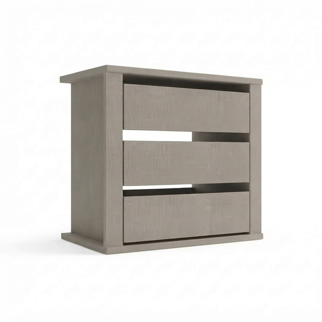 Interior 3 Drawer For Sliding Wardrobe - Extras Black - 9S87