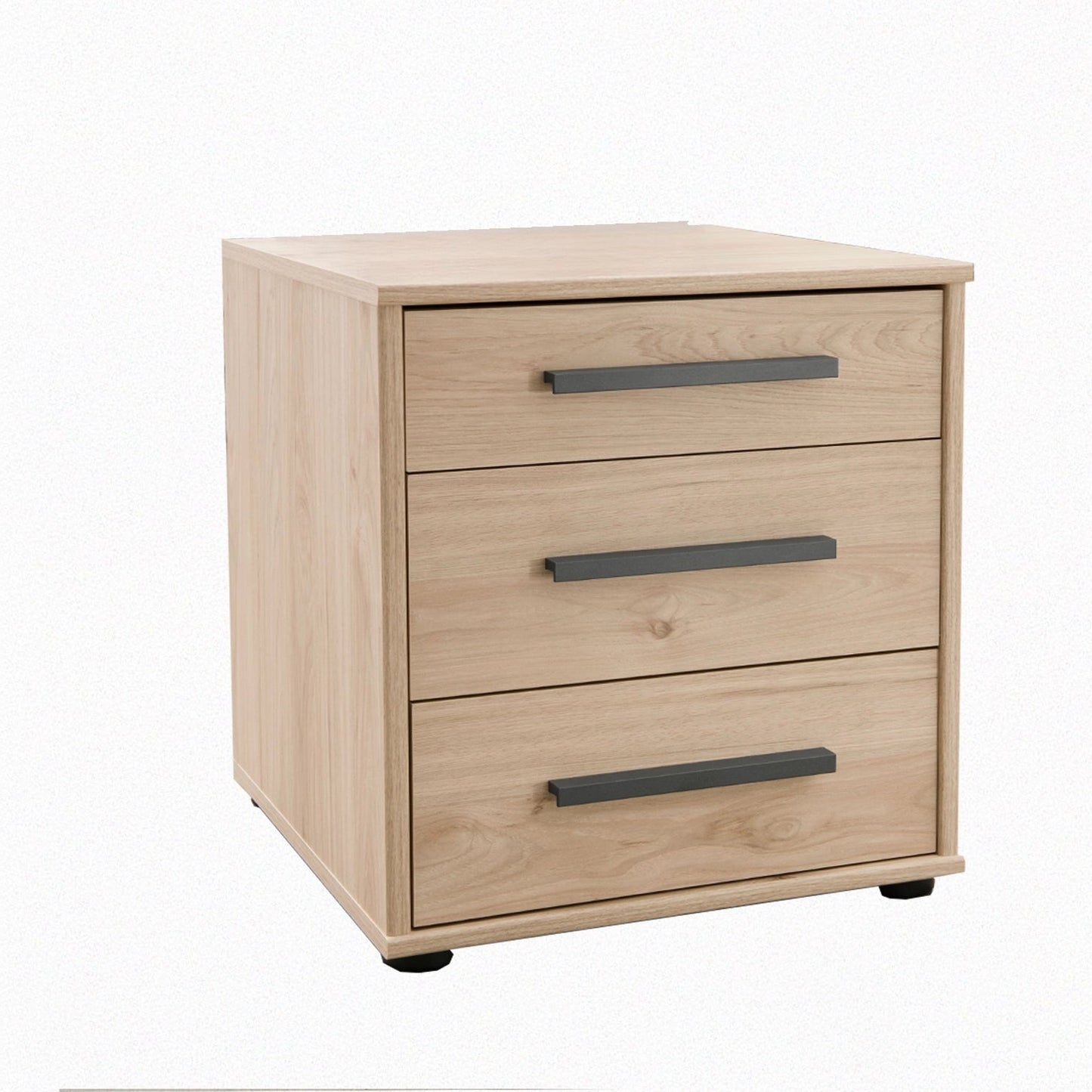 Johnson 3 Drawer Bedside Cabinet 