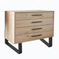 Johnson 4 Drawer Chest - W141CM With Angled Feet