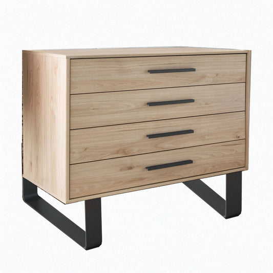 Johnson 4 Drawer Chest - W141CM With Angled Feet