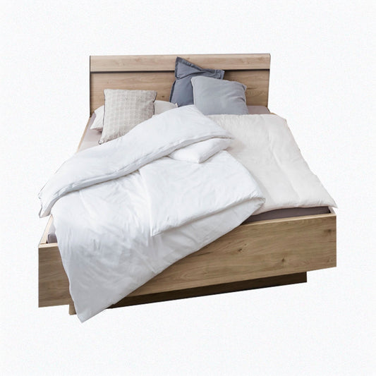 Johnson Futon Floating Bed with Wooden Headboard