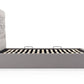 Lisa King Size Faux Wool Ottoman Bed – End or Side Lift