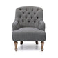 Bia Linen Accent Chair – Cream or Charcoal - Pendle Village Furniture