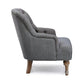 Bia Linen Accent Chair – Cream or Charcoal - Pendle Village Furniture