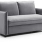 Claire Plush Velvet Burnt Orange Sofa Bed - Pendle Village Furniture