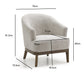 Leto Chenille Accent Chair - Pendle Village Furniture