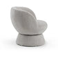 Daisy Olive Chenille Fabric Swivel Chair - Pendle Village Furniture