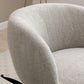 Daisy Olive Chenille Fabric Swivel Chair - Pendle Village Furniture