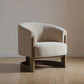 Nox Taupe Chenille Accent Chair - Pendle Village Furniture