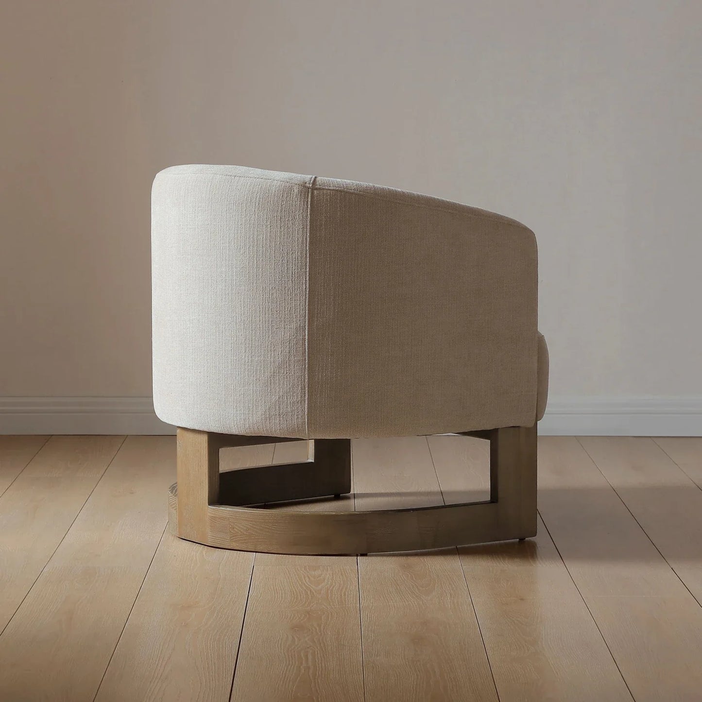Nox Taupe Chenille Accent Chair - Pendle Village Furniture