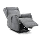 Finn Grey Fabric Dual Motor Rise Recline Chair - Pendle Village Furniture