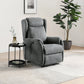 Finn Grey Fabric Dual Motor Rise Recline Chair - Pendle Village Furniture