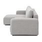 Bloom Natural Boucle Fabric Corner Sofa Bed - Pendle Village Furniture