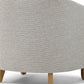 Lilian Tub Chair in Natural Textured Woven Chenille - Pendle Village Furniture