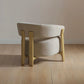 Amos Taupe Chenille Accent Chair - Pendle Village Furniture