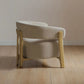 Amos Taupe Chenille Accent Chair - Pendle Village Furniture