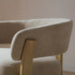 Amos Taupe Chenille Accent Chair - Pendle Village Furniture