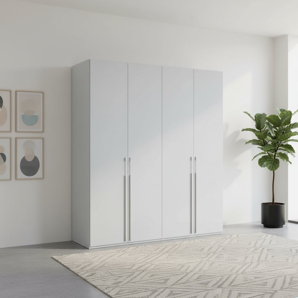 Rauch Kacey Pure 4 Door Wardrobe – 201cm