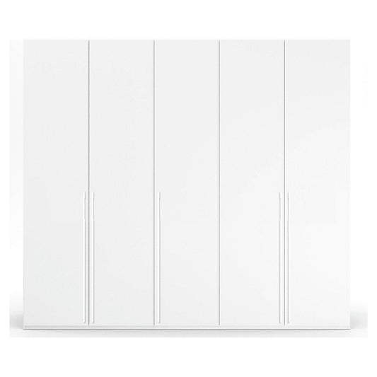Kacey Pure 5 Door 251cm Wide Wardrobe 