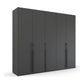 Kacey Pure 5 Door 251cm Wide Wardrobe 