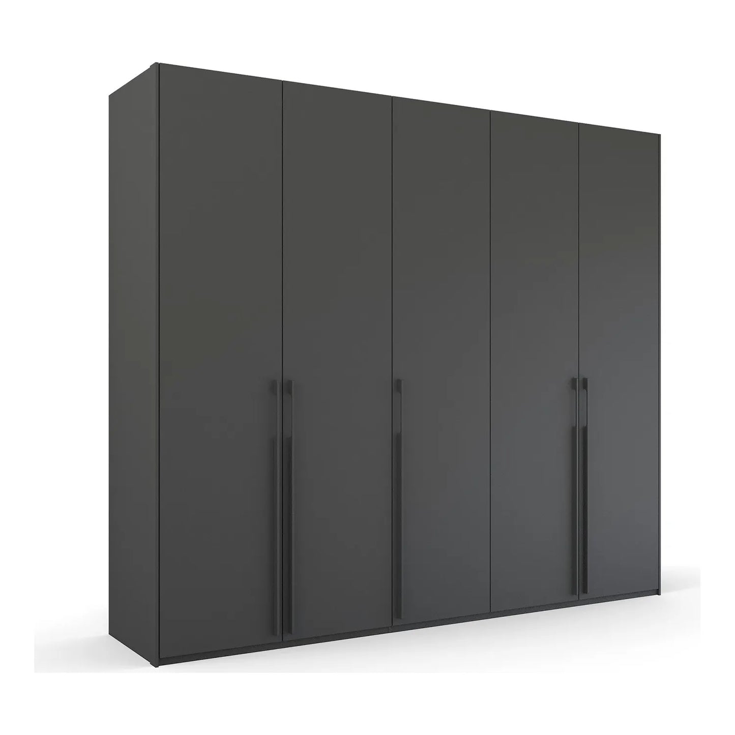 Kacey Pure 5 Door 251cm Wide Wardrobe 