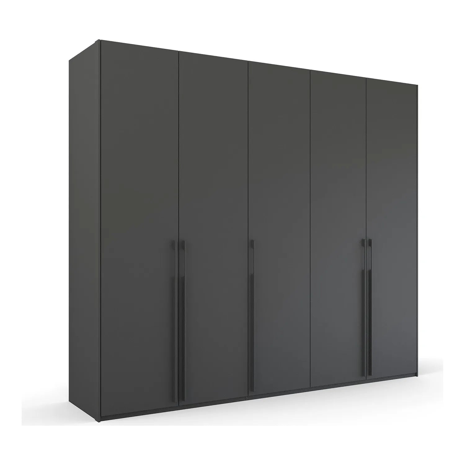 Kacey Pure 5 Door 251cm Wide Wardrobe 