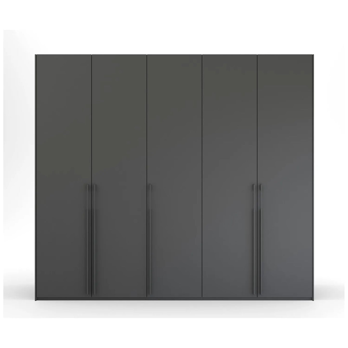 Kacey Pure 5 Door 251cm Wide Wardrobe 