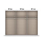 Kadenbach White & Artisan Oak Sliding Door Wardrobe 261cm