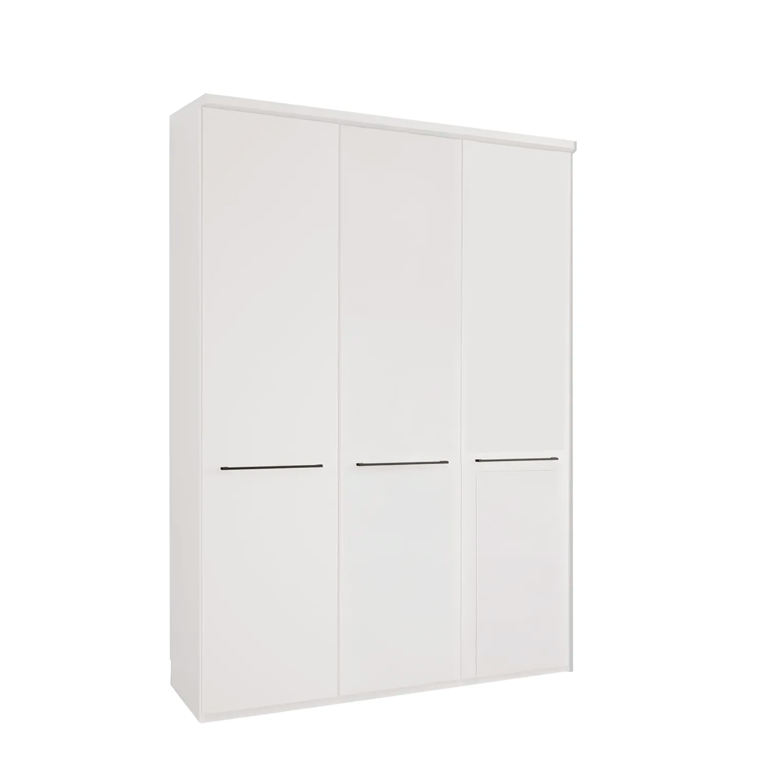 Cairns White 3 Door Hinged Wardrobe (W150cm)