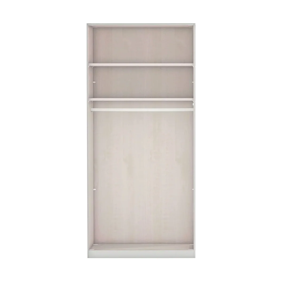 Kempton 2 Door Hinged Wardrobe with Right Door Mirror 