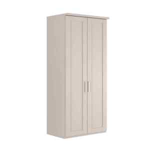Kempton 2 Door Hinged Wardrobe with Right Door Mirror 