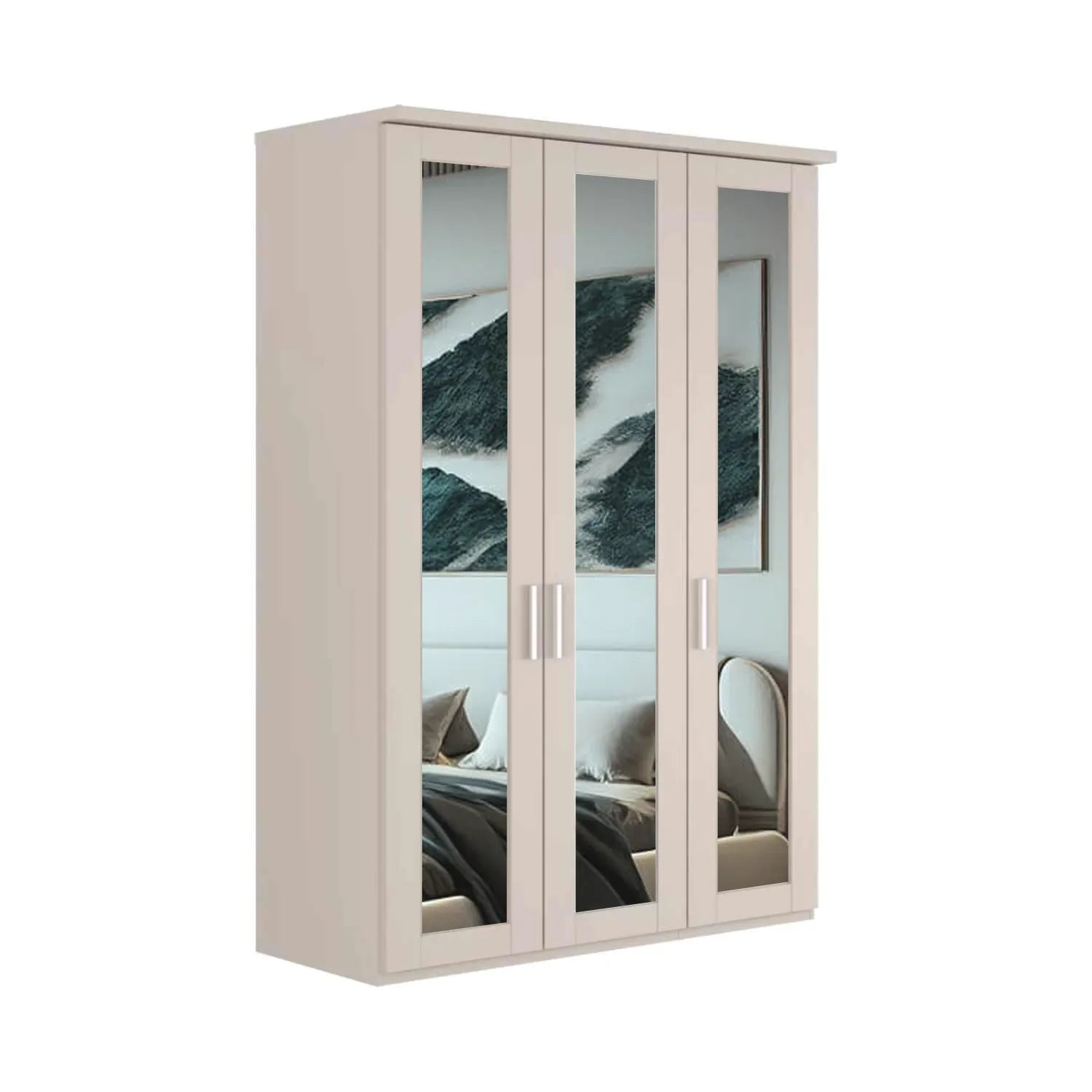 Kempton 3 Door Hinged Wardrobe