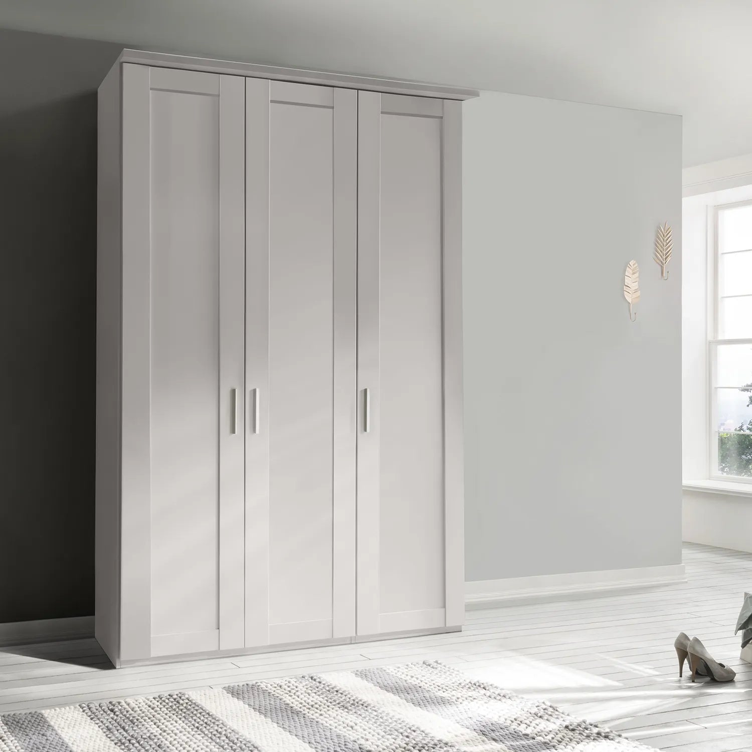 Kempton 3 Door Hinged Wardrobe 