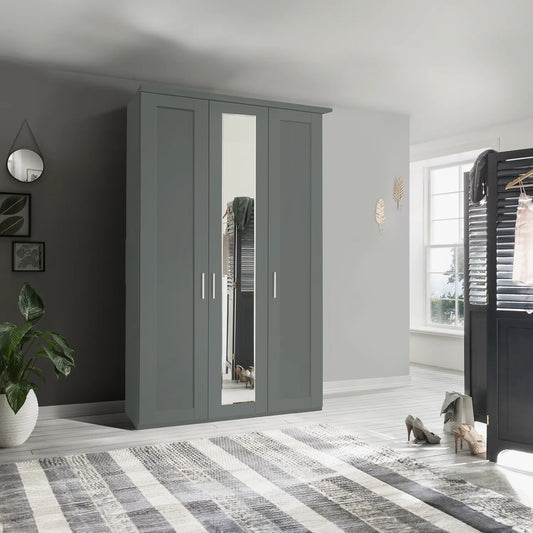 Kempton 3 Door Hinged Wardrobe 