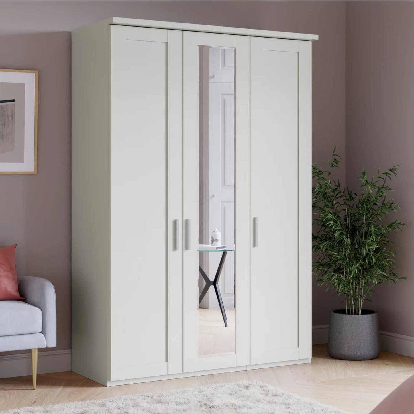 Kempton 3 Door Hinged Wardrobe 