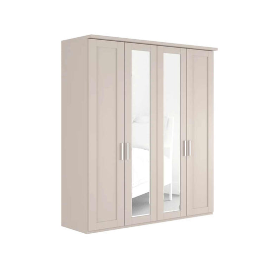 Kempton 4 Door Hinged Wardrobe - W200cm
