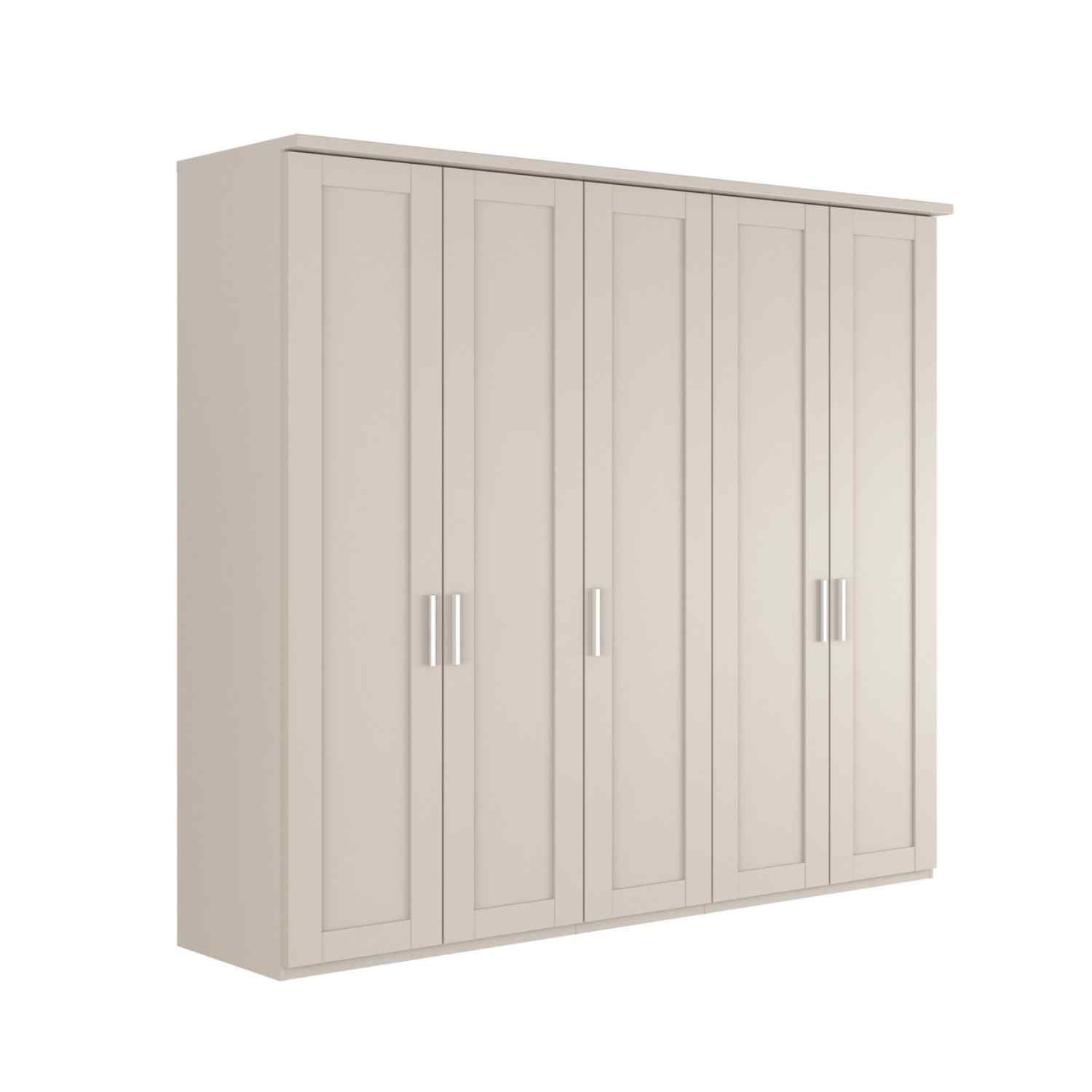 Kempton 5 Door Hinged Wardrobe - W250cm 