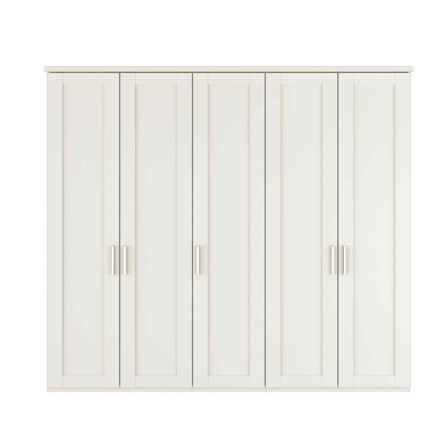 Kempton 5 Door Hinged Wardrobe - W250cm 