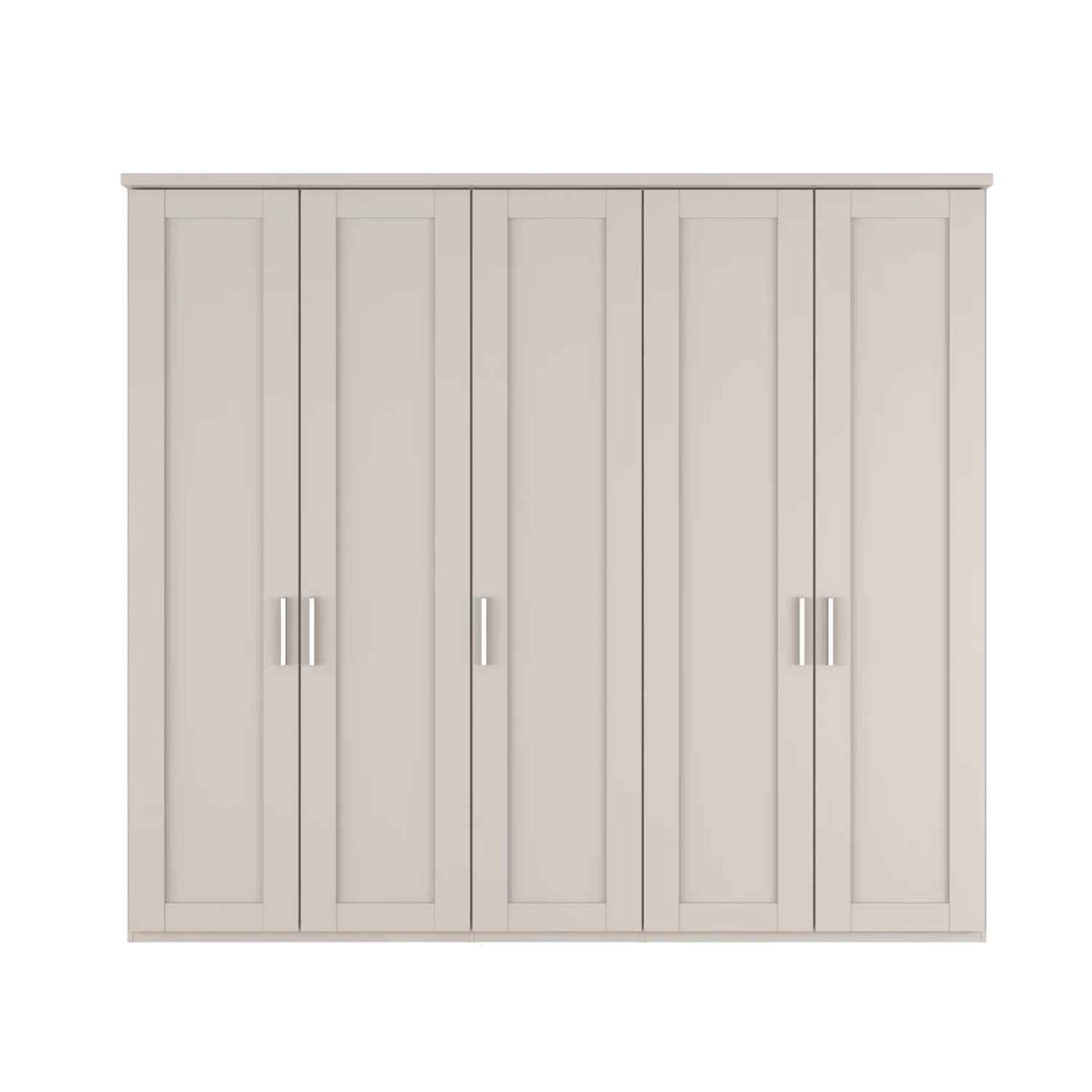 Kempton 5 Door Hinged Wardrobe - W250cm 