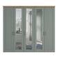 Kempton 5 Door Hinged Wardrobe - W250cm 