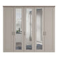 Kempton 5 Door Hinged Wardrobe - W250cm 