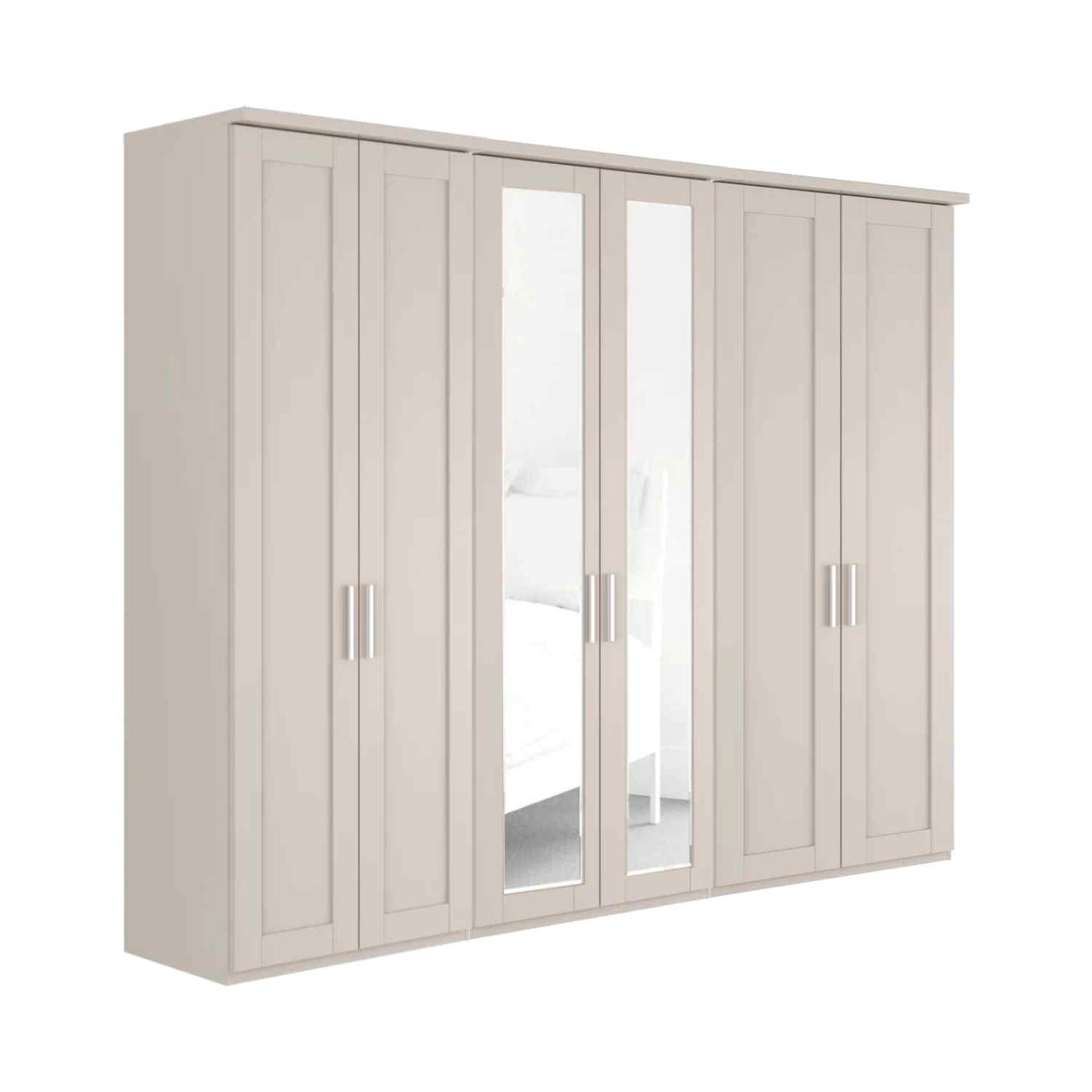 Kempton 6 Door Hinged Wardrobe 