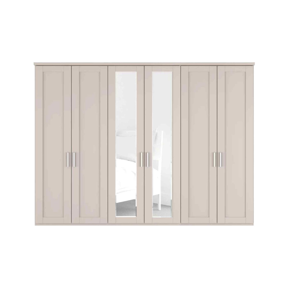 Kempton 6 Door Hinged Wardrobe 