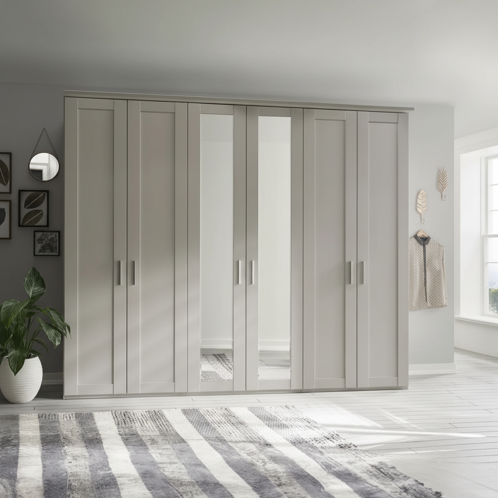 Kempton 6 Door Hinged Wardrobe