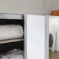 Kronach Small White Sliding Door Wardrobe - Pendle Village Furniture
